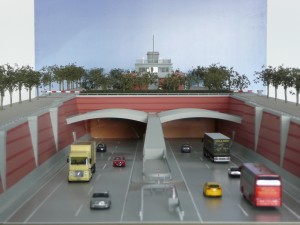 Elbtunnel Glückstadt Geplanter Elbtunnel bei Glückstadt
